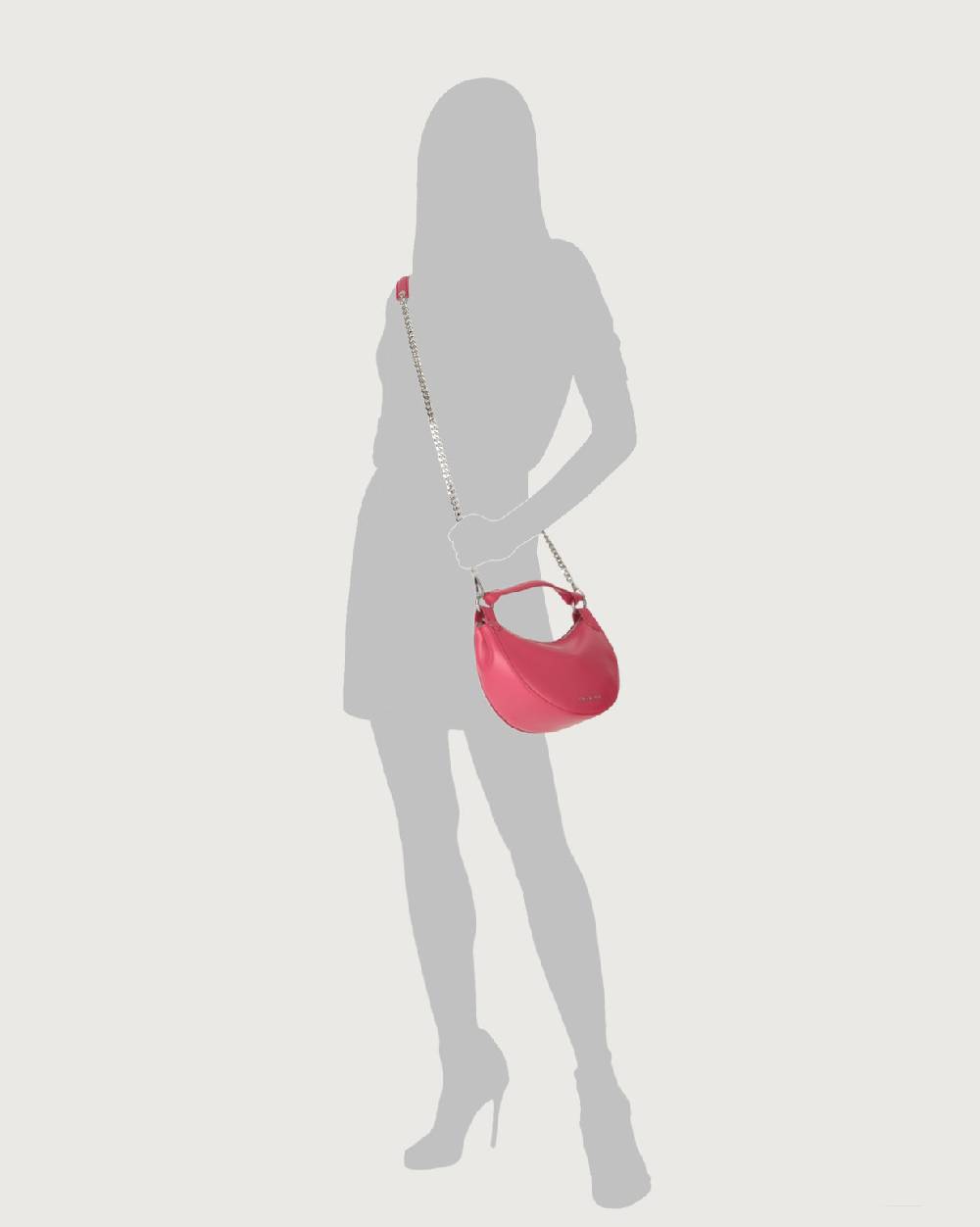 Orciani Mini Bag Dumpling Vanity in pelle con tracolla In Linea