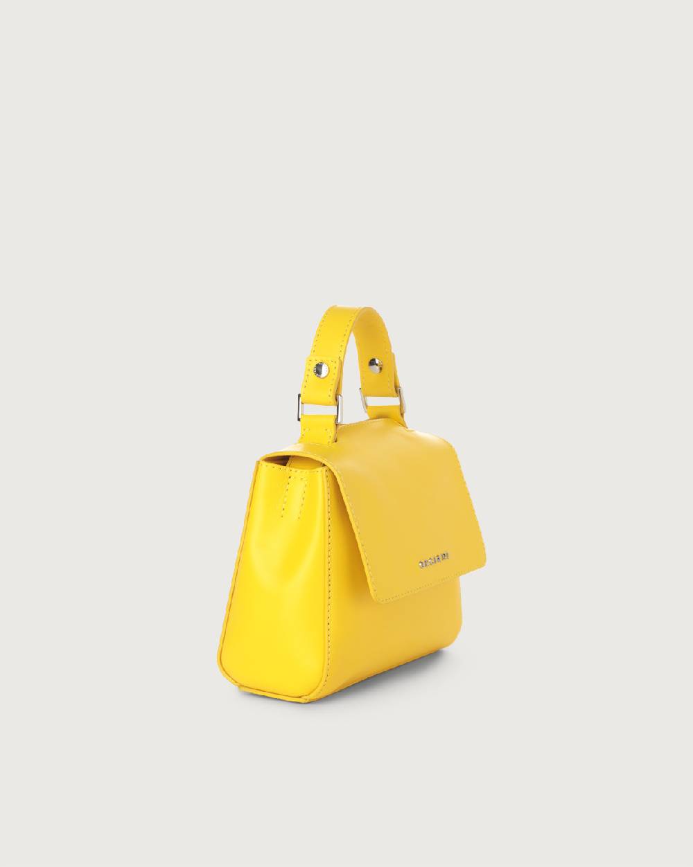Orciani Borsa Sveva Vanity Mini a mano in pelle con tracolla Nuovo