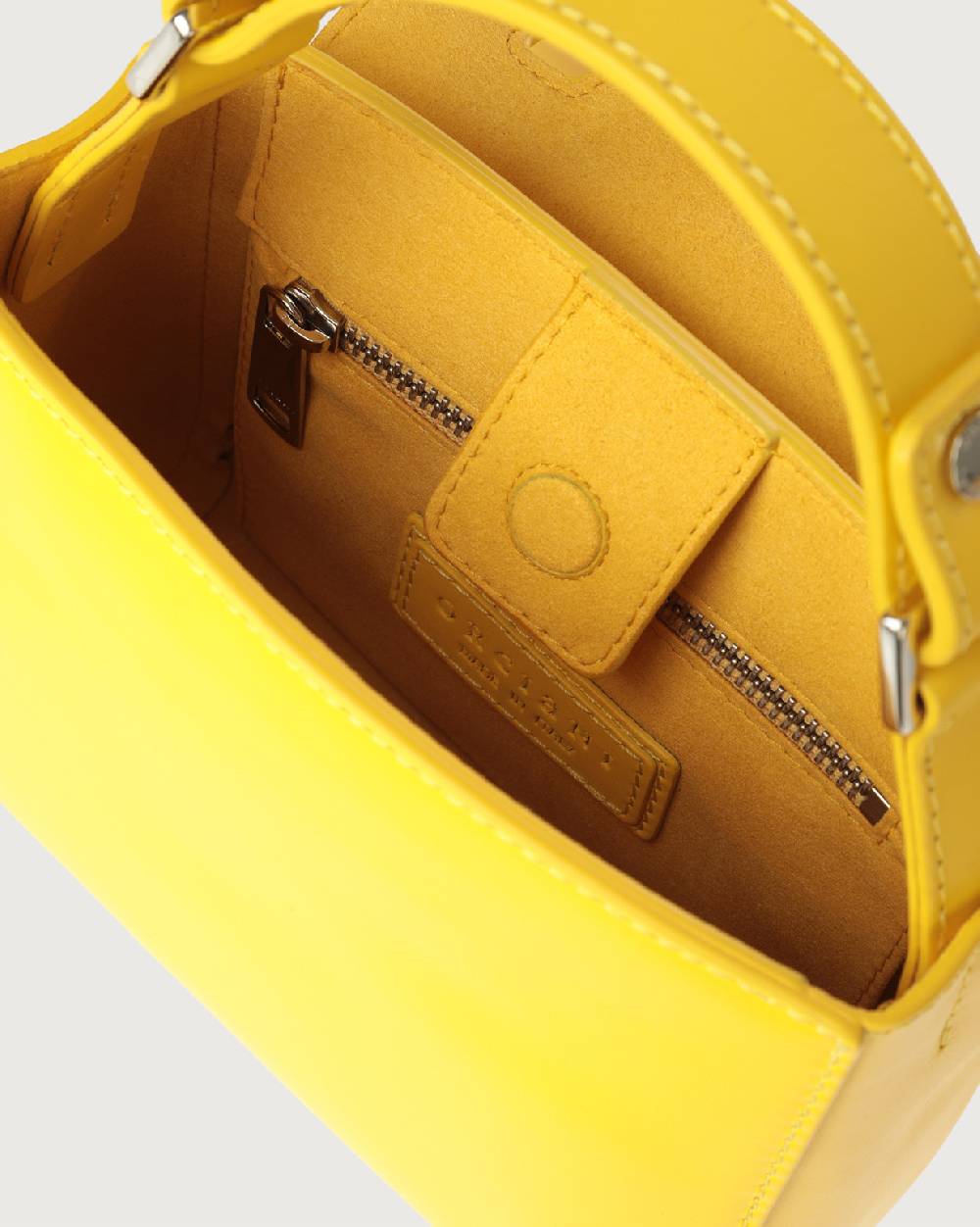 Orciani Borsa Sveva Vanity Mini a mano in pelle con tracolla Nuovo
