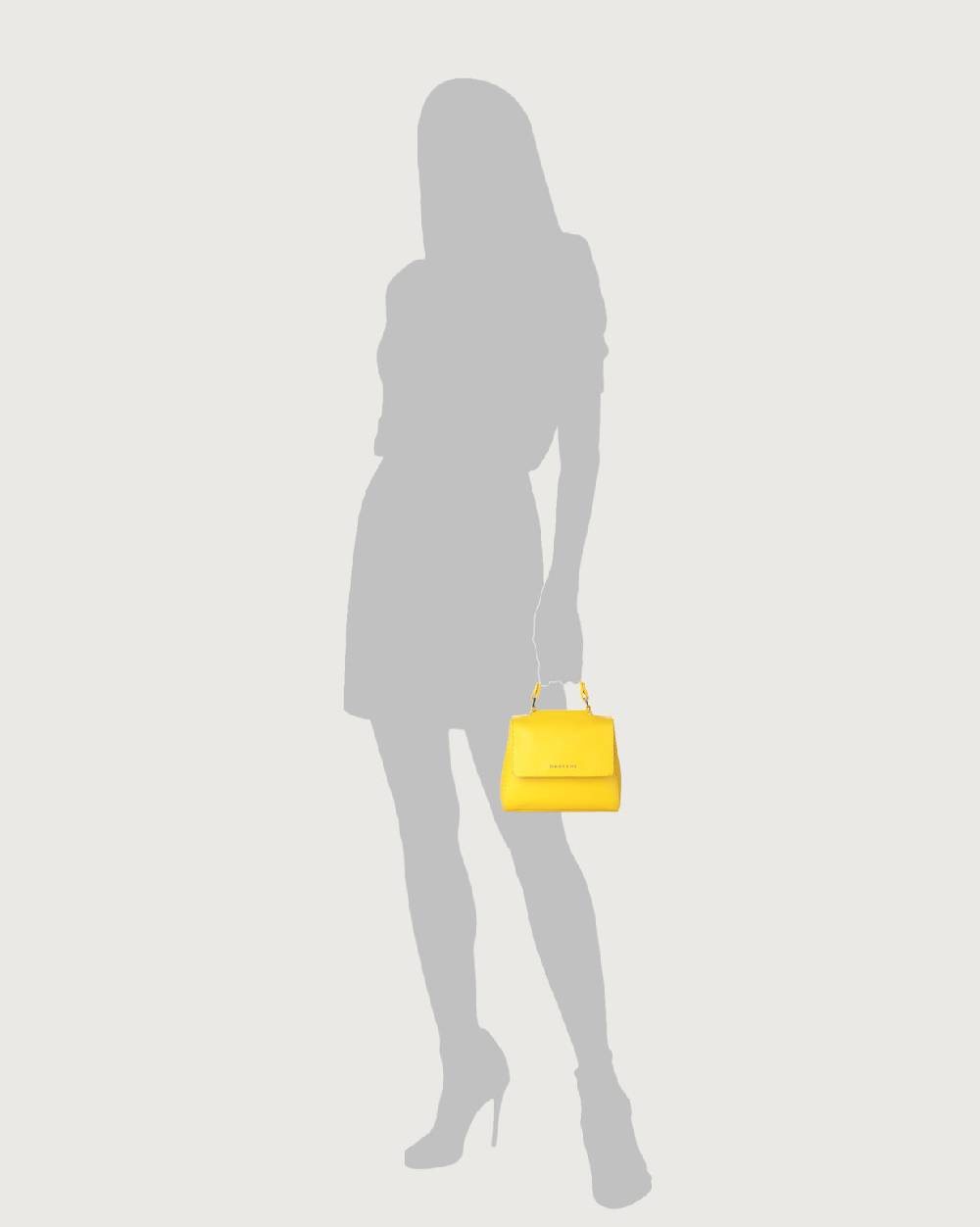 Orciani Borsa Sveva Vanity Mini a mano in pelle con tracolla Nuovo