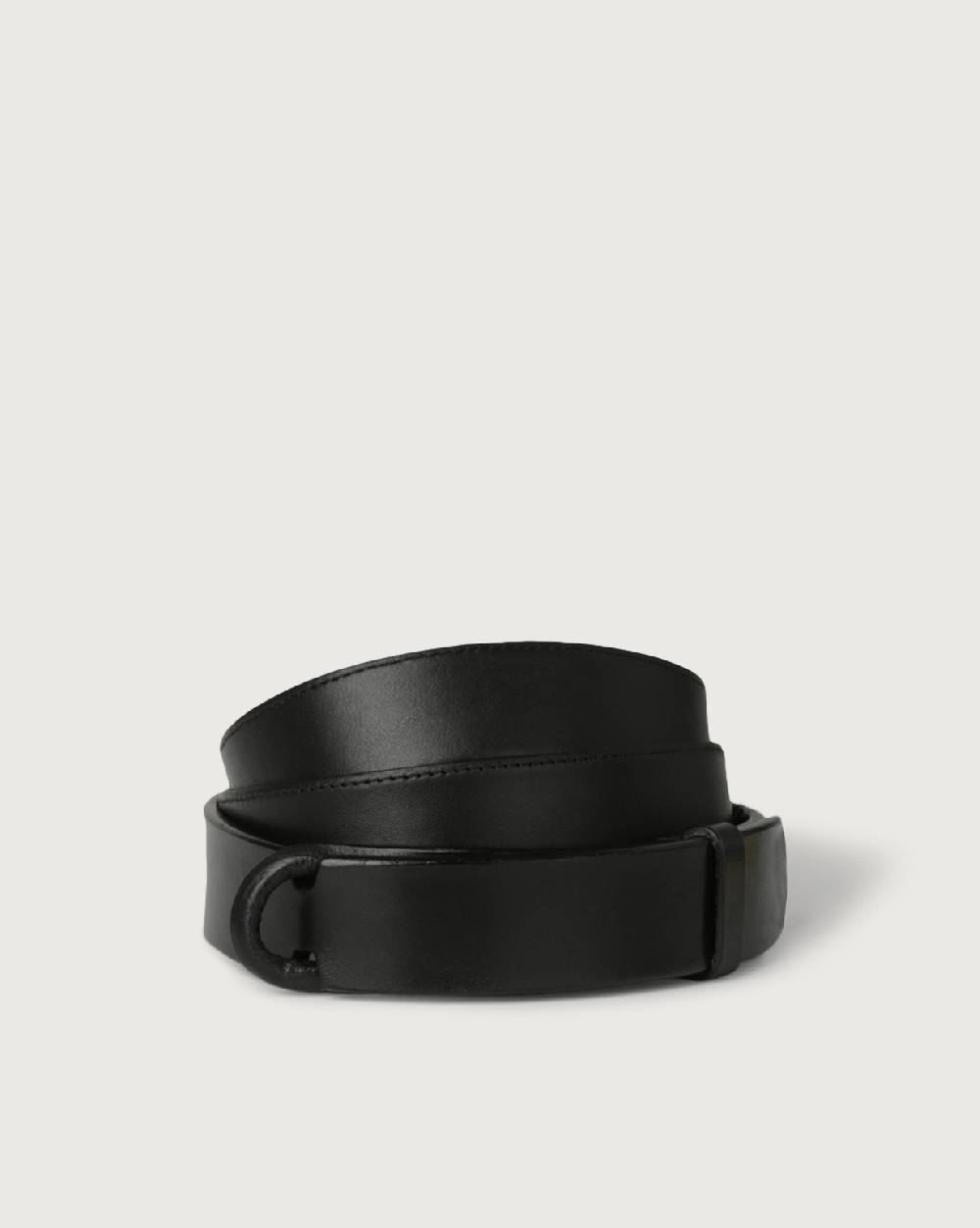 Orciani Cintura Nobuckle Bull in cuoio In Vendita