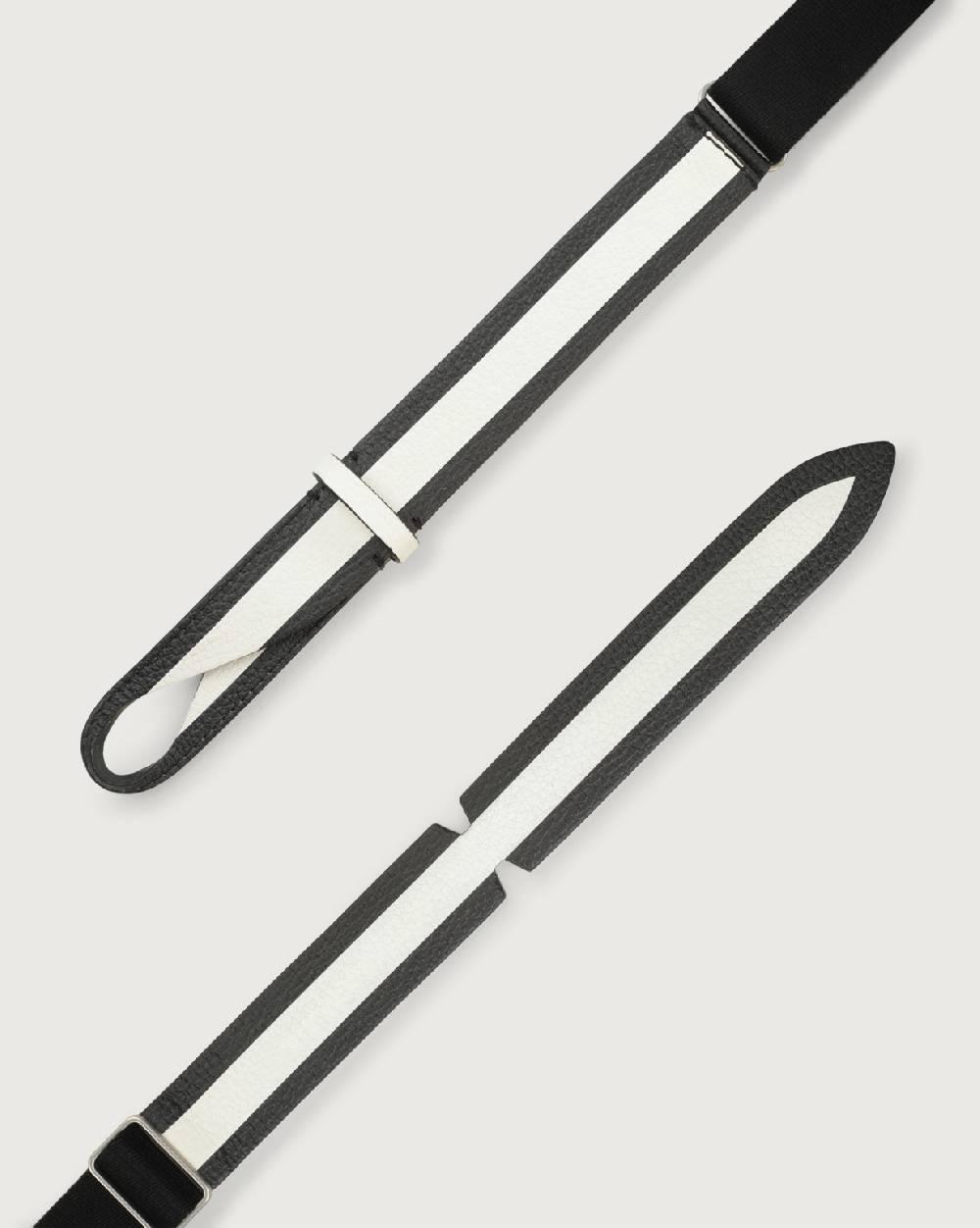 Orciani Cintura Nobuckle Micron Line in pelle Saldi Di Fabbrica