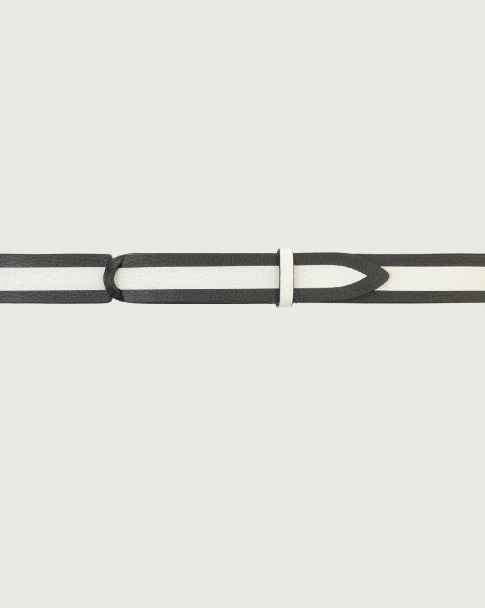 Orciani Cintura Nobuckle Micron Line in pelle Saldi Di Fabbrica