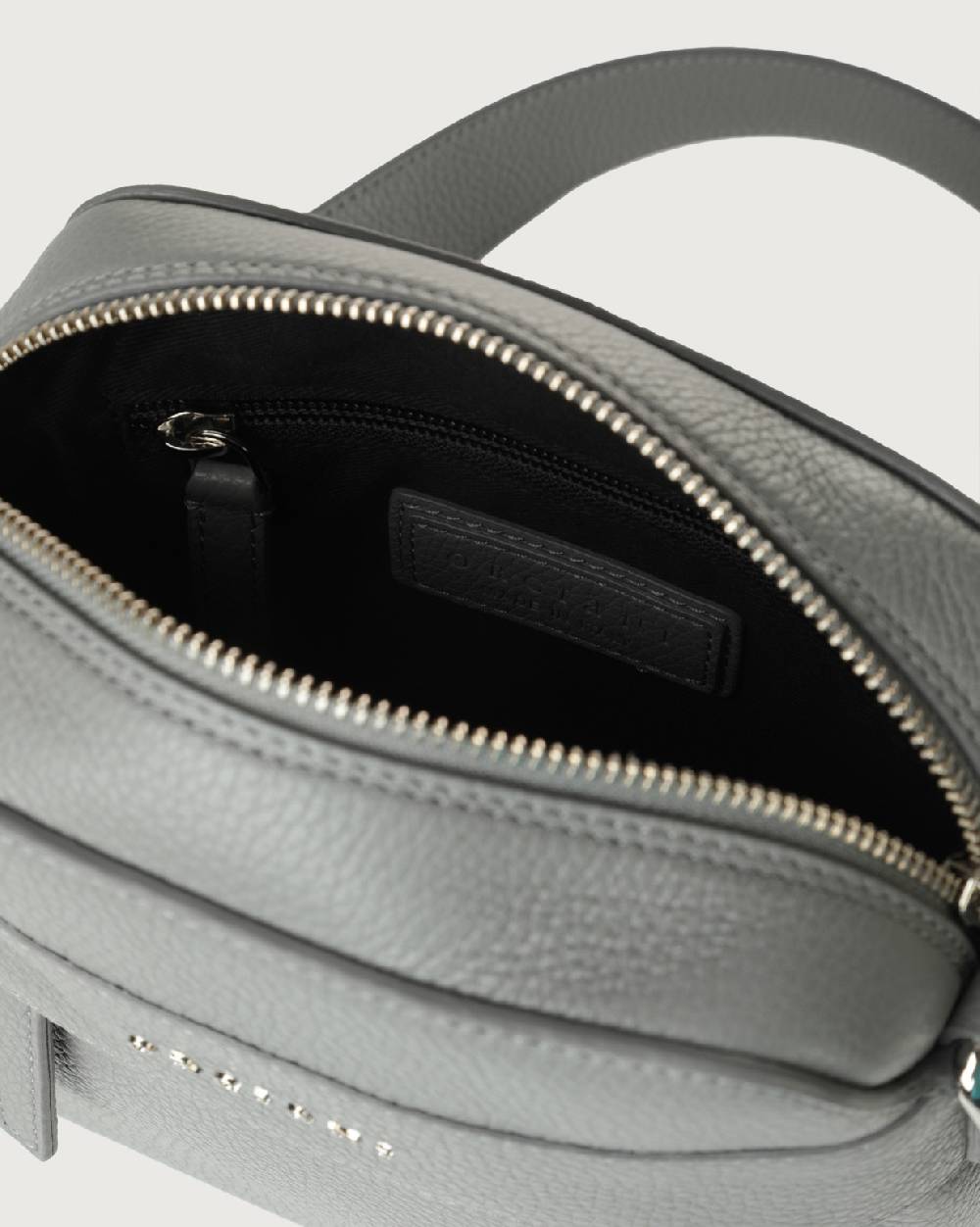 Orciani Borsa messenger piccola Micron in pelle Vendite Flash