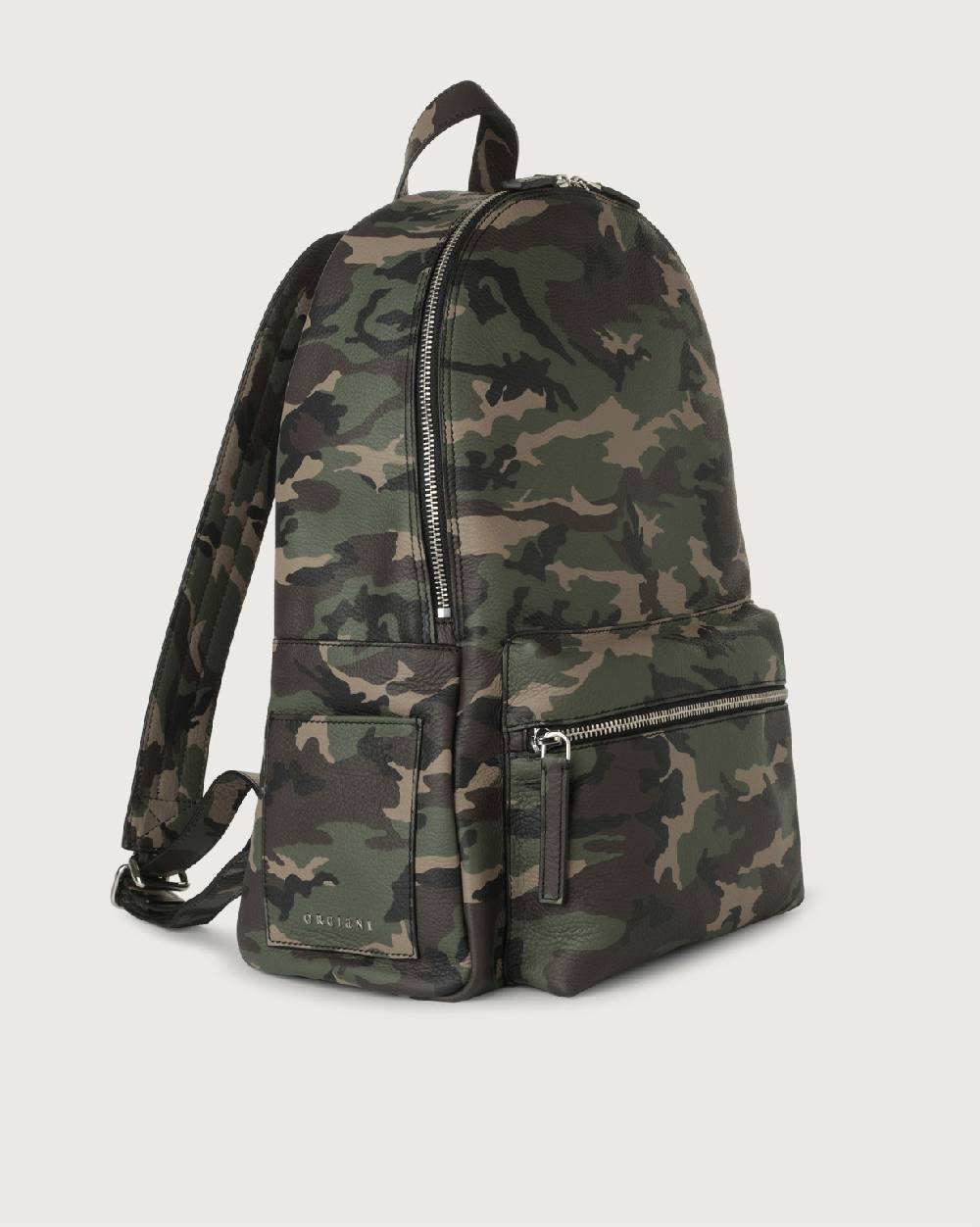 Orciani Zaino Camouflage in pelle Negozio