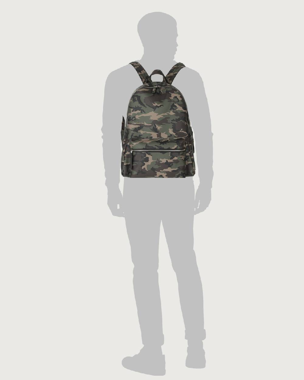 Orciani Zaino Camouflage in pelle Negozio