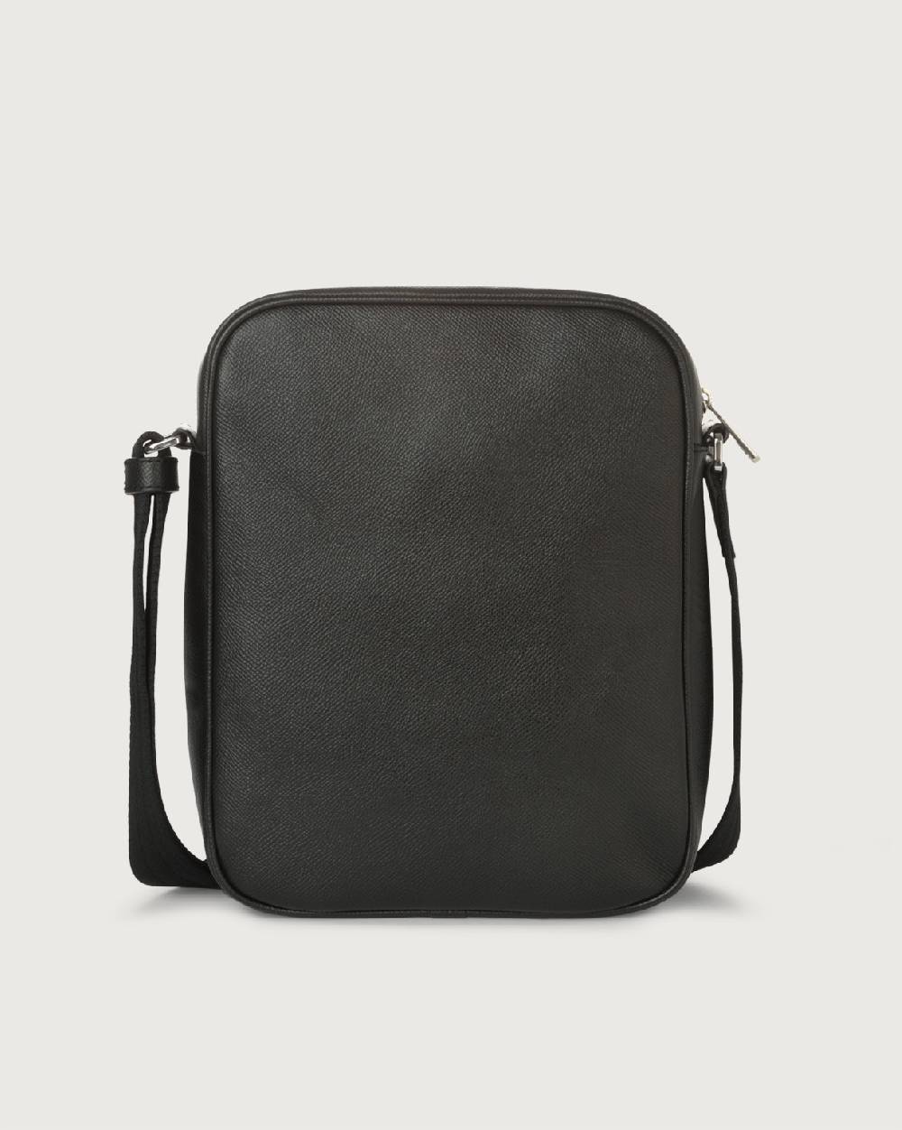 Orciani Borsa a tracolla Timeless in pelle palmellata Spedizione Gratuita