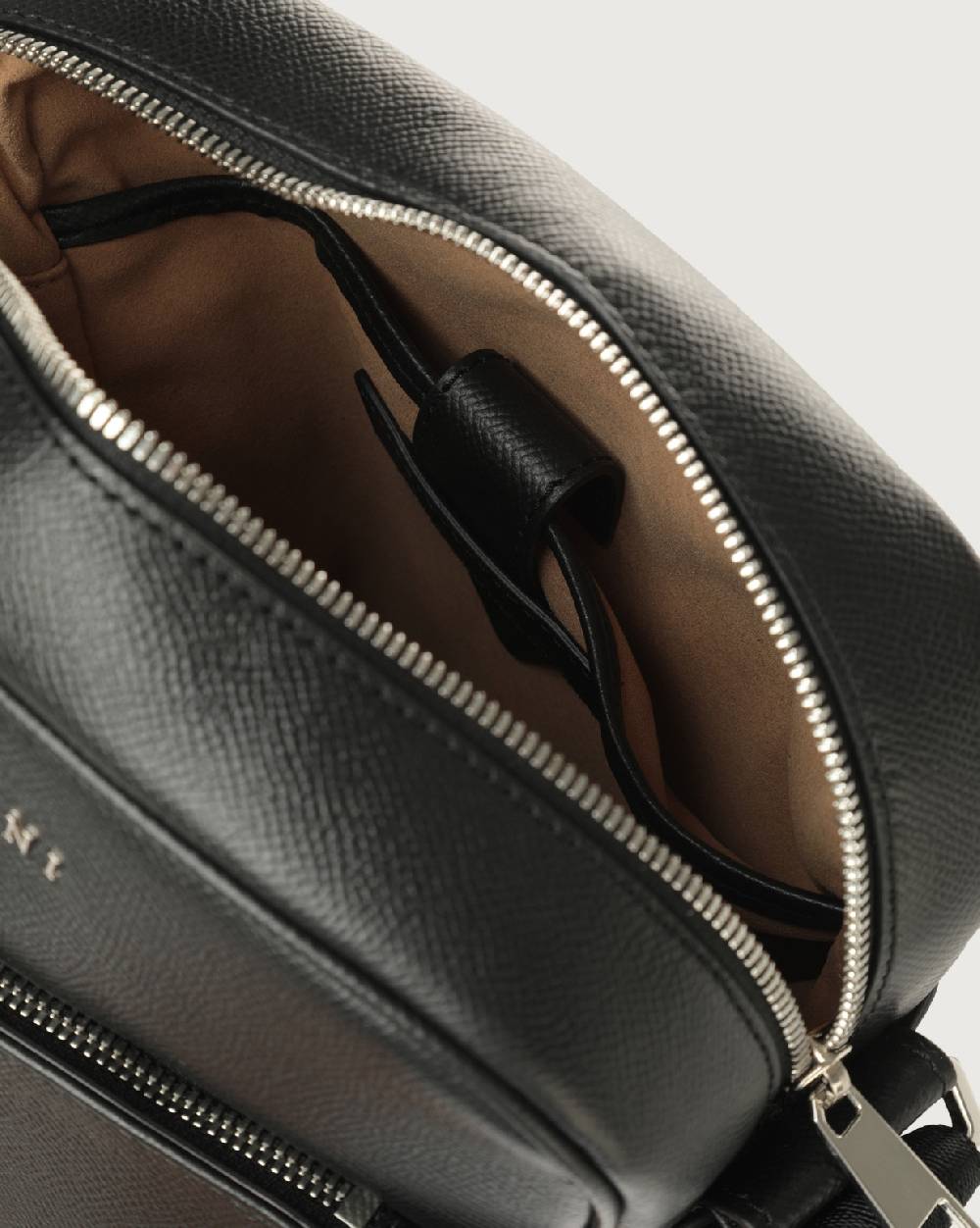 Orciani Borsa a tracolla Timeless in pelle palmellata Spedizione Gratuita