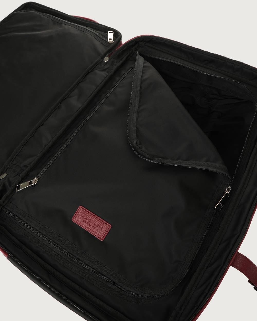 Orciani Trolley Micron due ruote in pelle Consegna Veloce