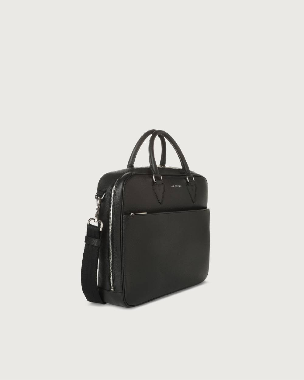 Orciani Borsa a mano Business slim Timeless in pelle palmellata Shopping Online