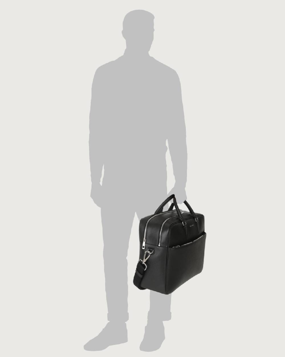 Orciani Borsa a mano Business Timeless in pelle palmellata Affare Del Giorno