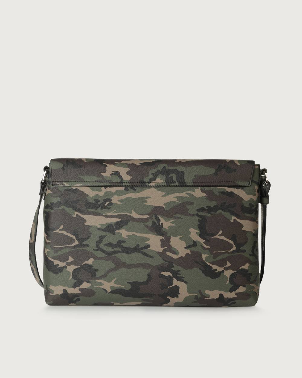 Orciani Borsa messenger Camouflage in pelle Prezzo Ridotto