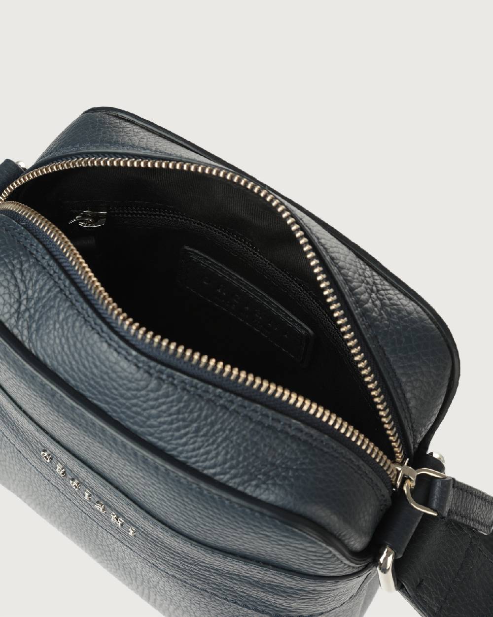 Orciani Borsa messenger piccola Micron in pelle Presa