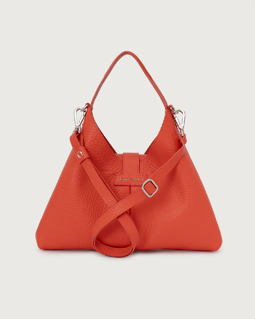 Orciani Borsa a mano Vita Soft piccola in pelle con tracolla Promozione Limitata