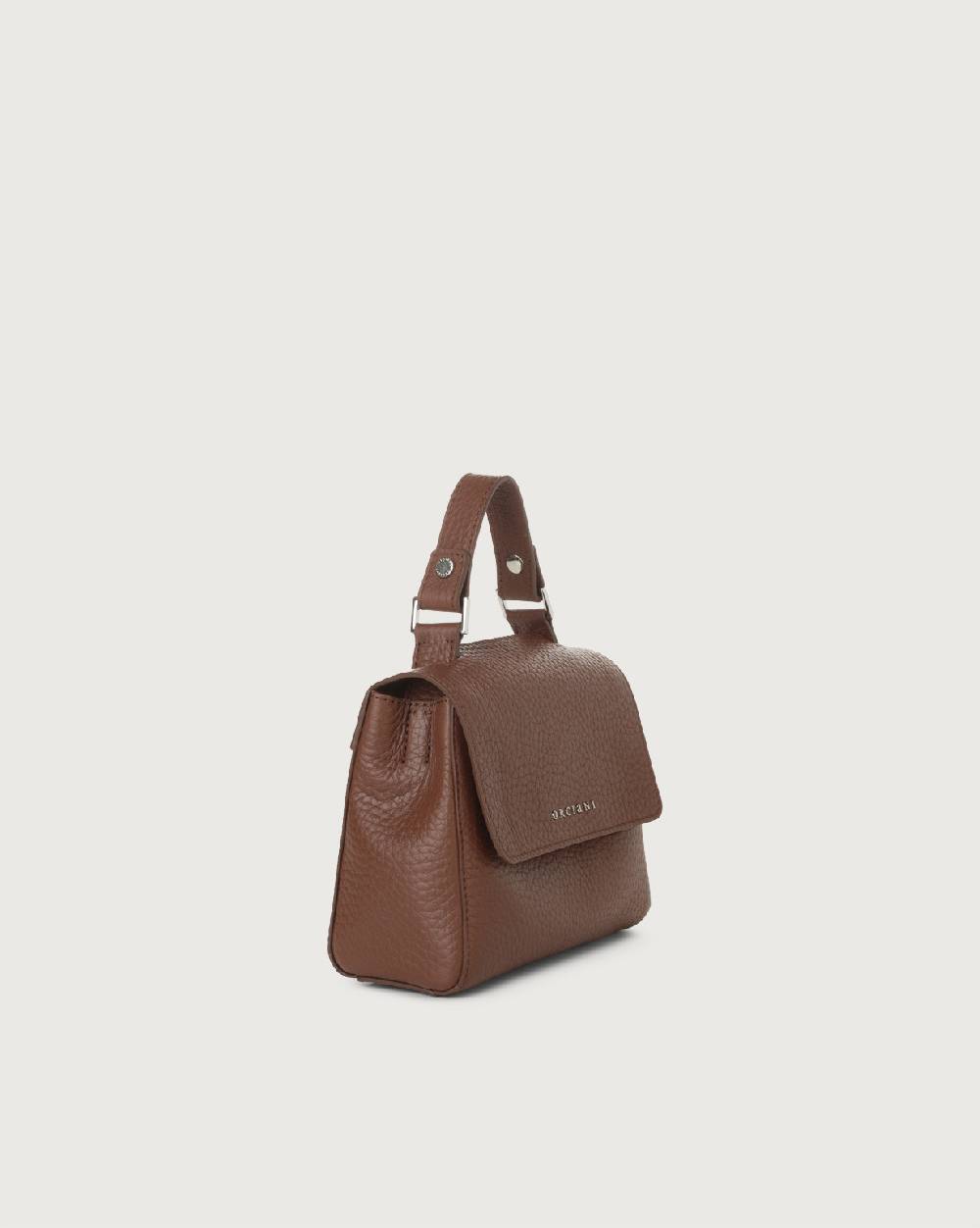 Orciani Borsa Sveva Soft Mini a mano in pelle con tracolla Prezzo Ridotto