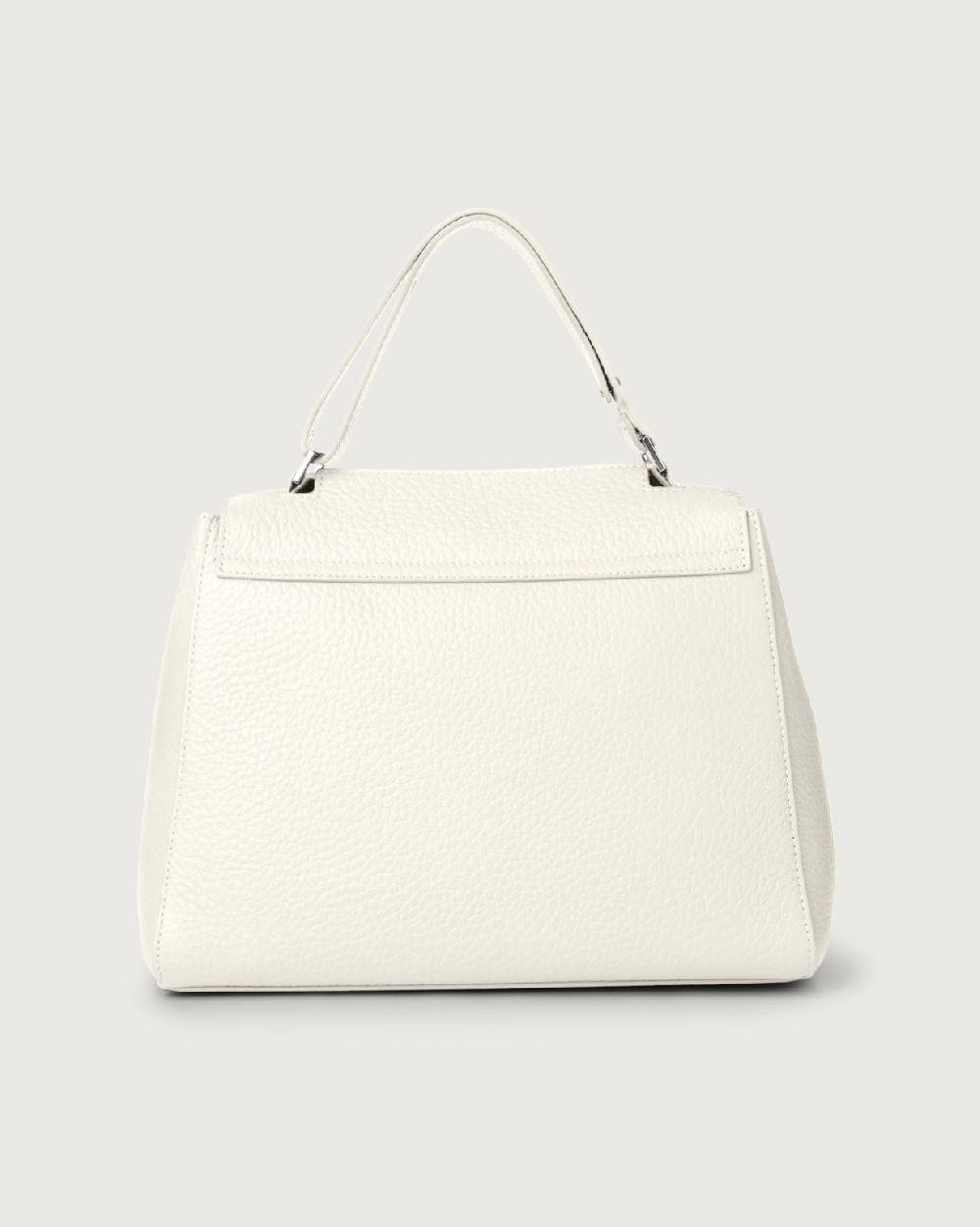 Orciani Borsa Sveva Soft Media a spalla in pelle con tracolla Novità