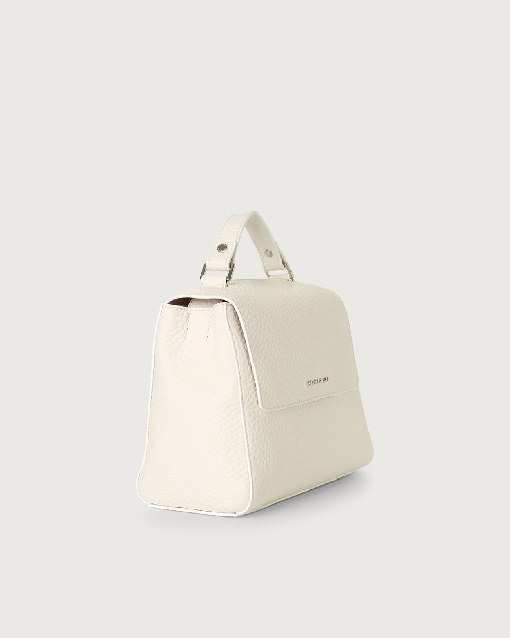 Orciani Borsa Sveva Soft Piccola a mano in pelle con tracolla Presa