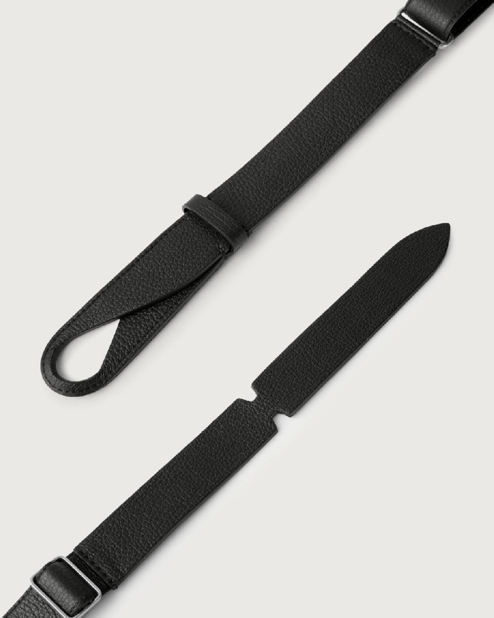 Orciani Cintura Nobuckle Micron in pelle Outlet
