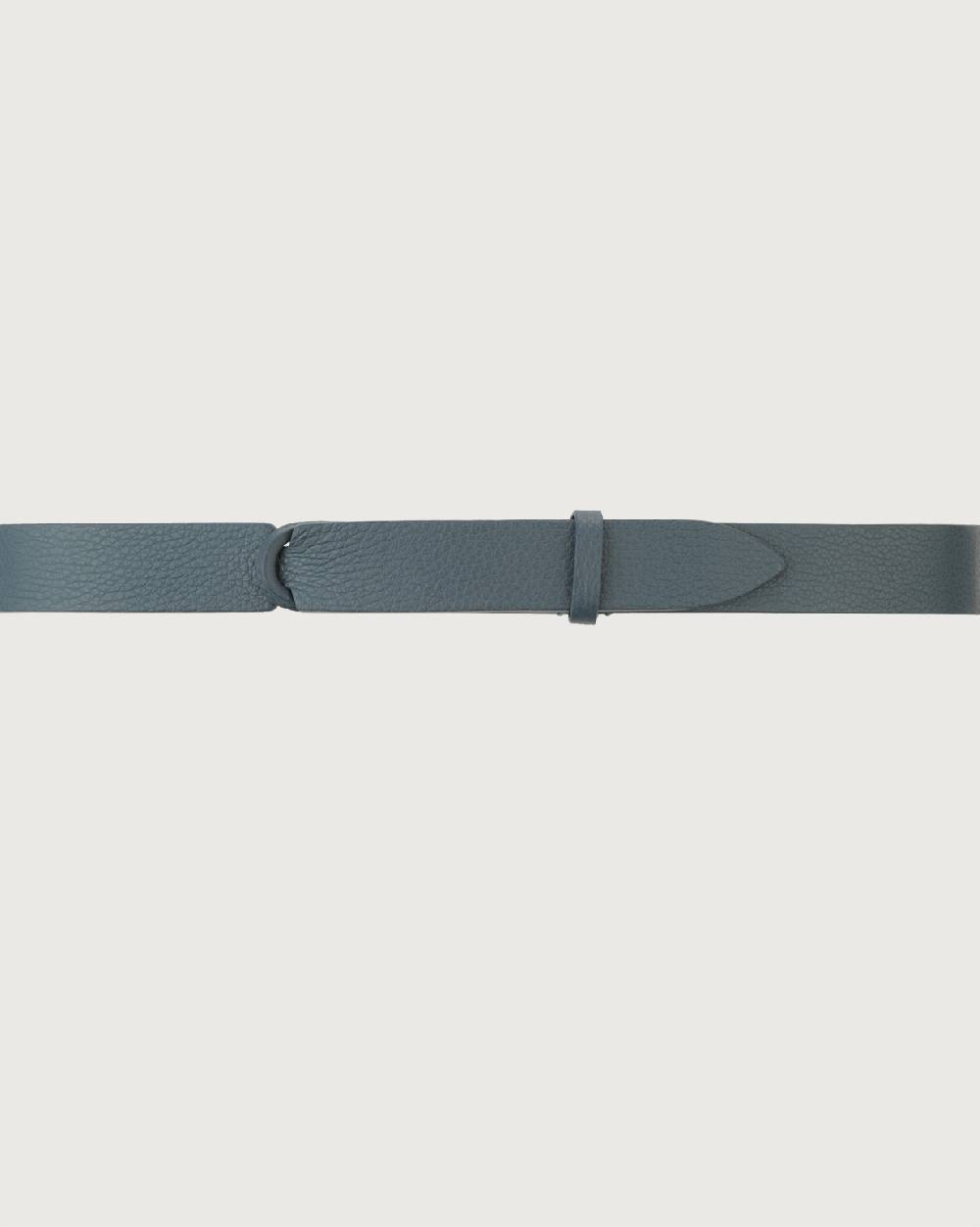 Orciani Cintura Nobuckle Micron in pelle In Vendita