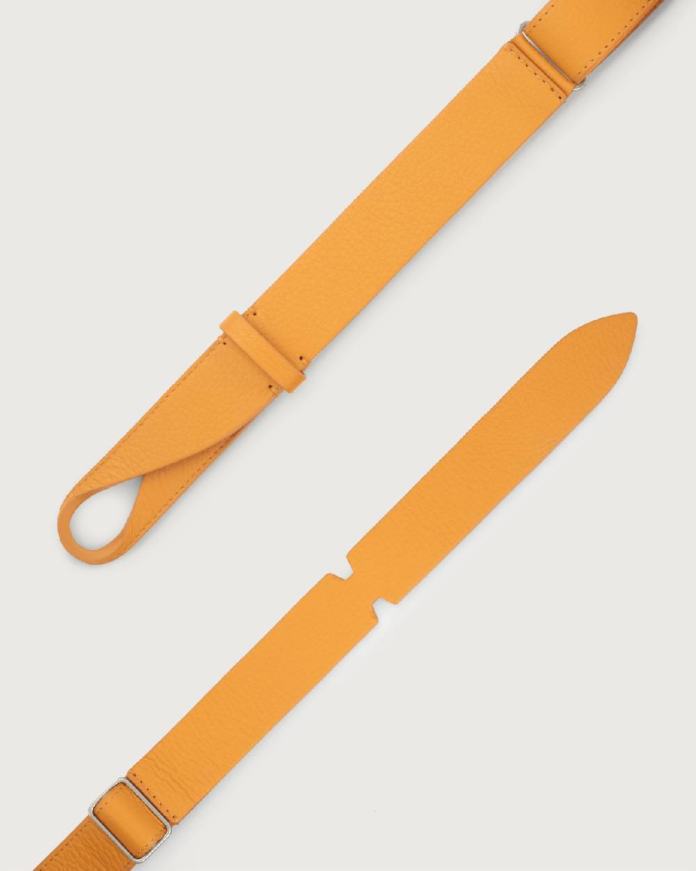 Orciani Cintura Nobuckle Micron in pelle Vendita Calda