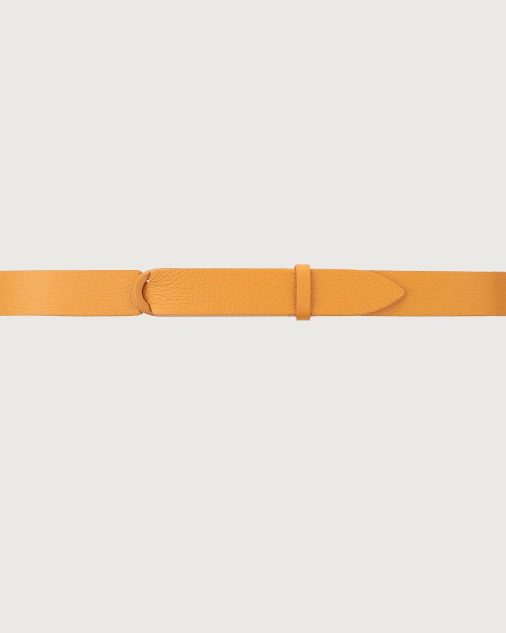 Orciani Cintura Nobuckle Micron in pelle Vendita Calda