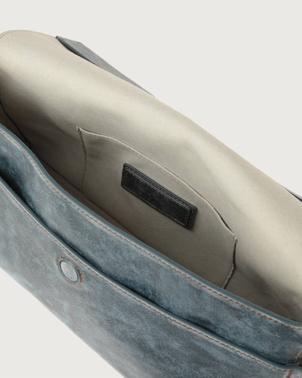 Orciani Borsa a spalla Missy Longuette Delavè in pelle con catena e tracolla Negozio