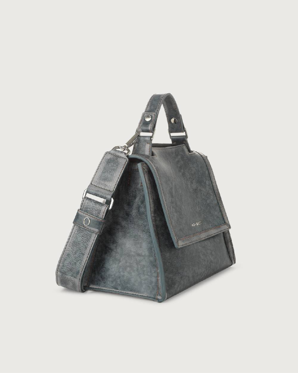 Orciani Borsa Sveva Delavè Piccola in pelle con tracolla In Saldo