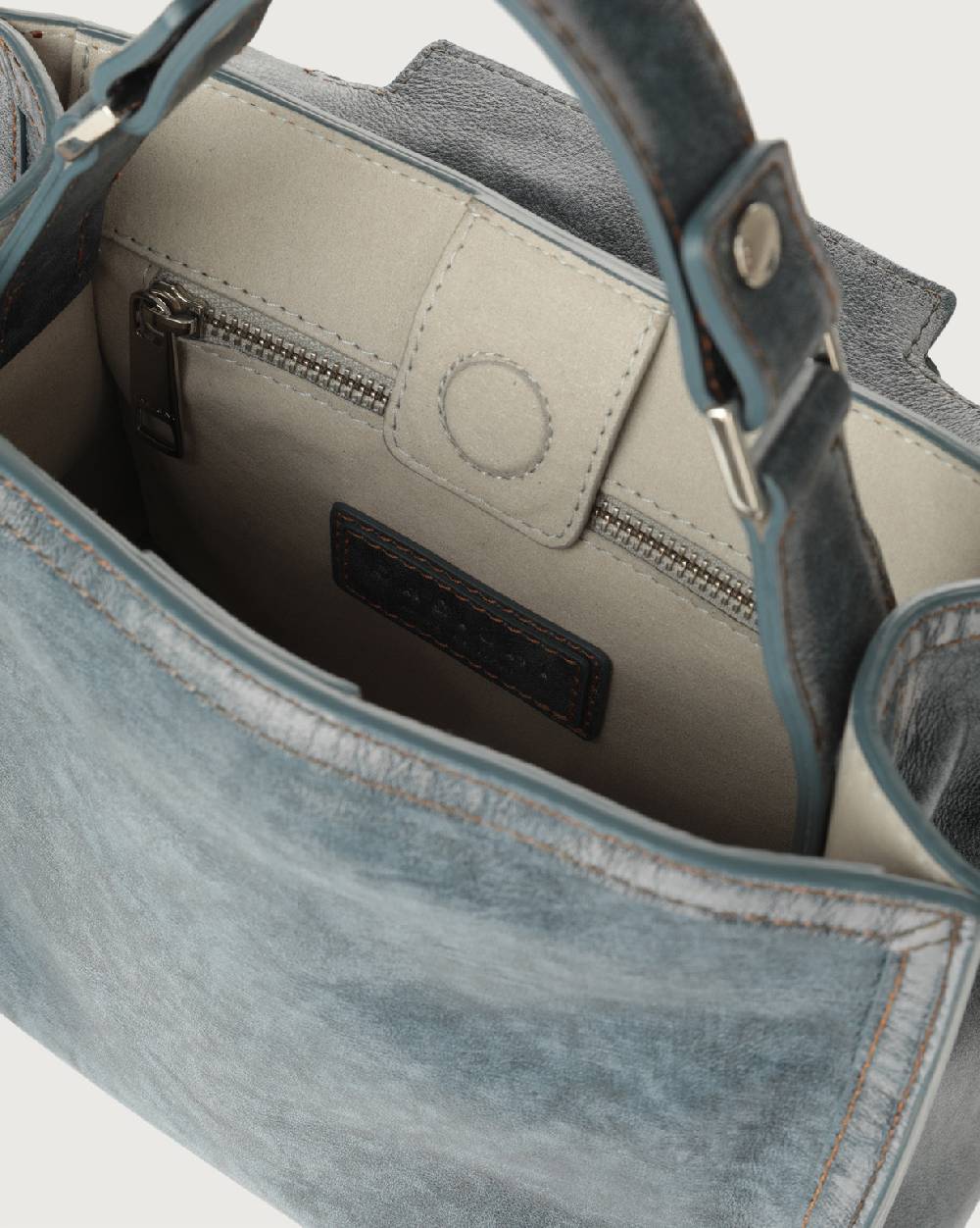 Orciani Borsa Sveva Delavè Piccola in pelle con tracolla In Saldo