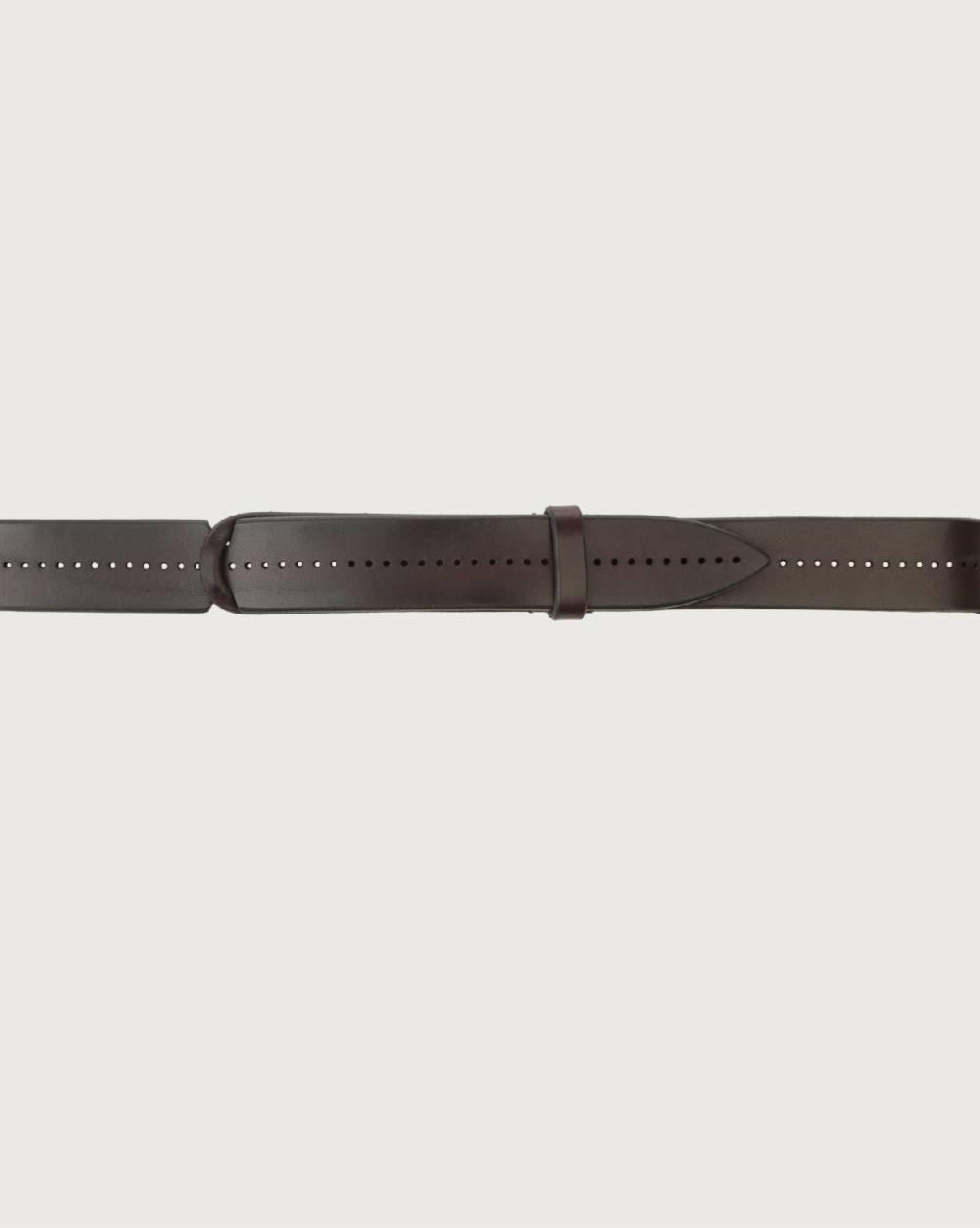 Orciani Cintura Nobuckle Bull Soft in cuoio Soddisfazione Garantita