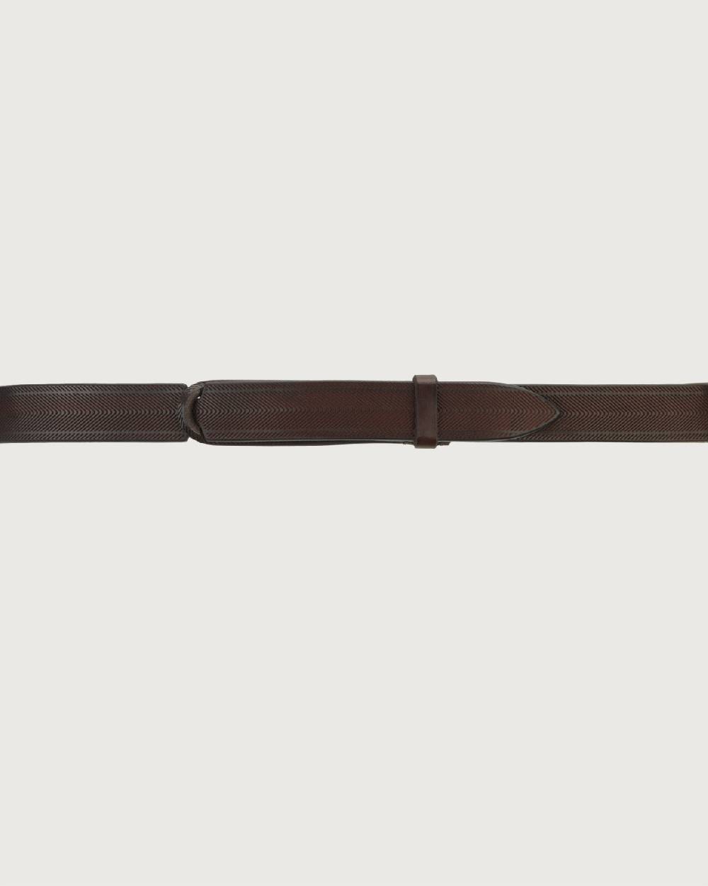 Orciani Cintura Nobuckle Bull Soft in suede Qualità Garantita