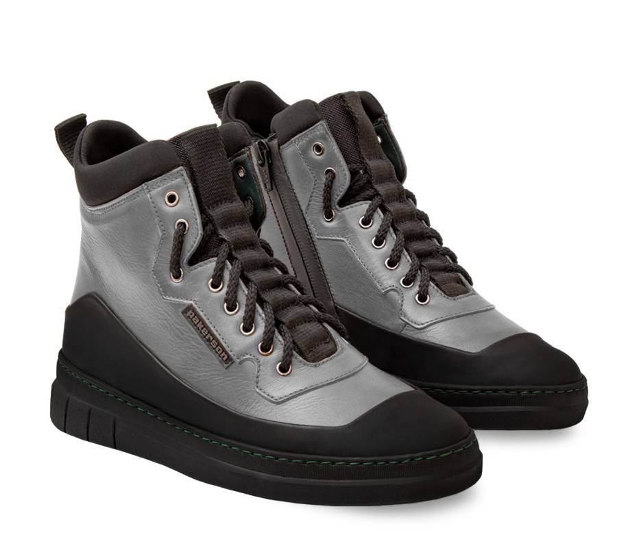 Pakerson STIVALETTO APUANE PELLE GRIGIO SMOG Promozione