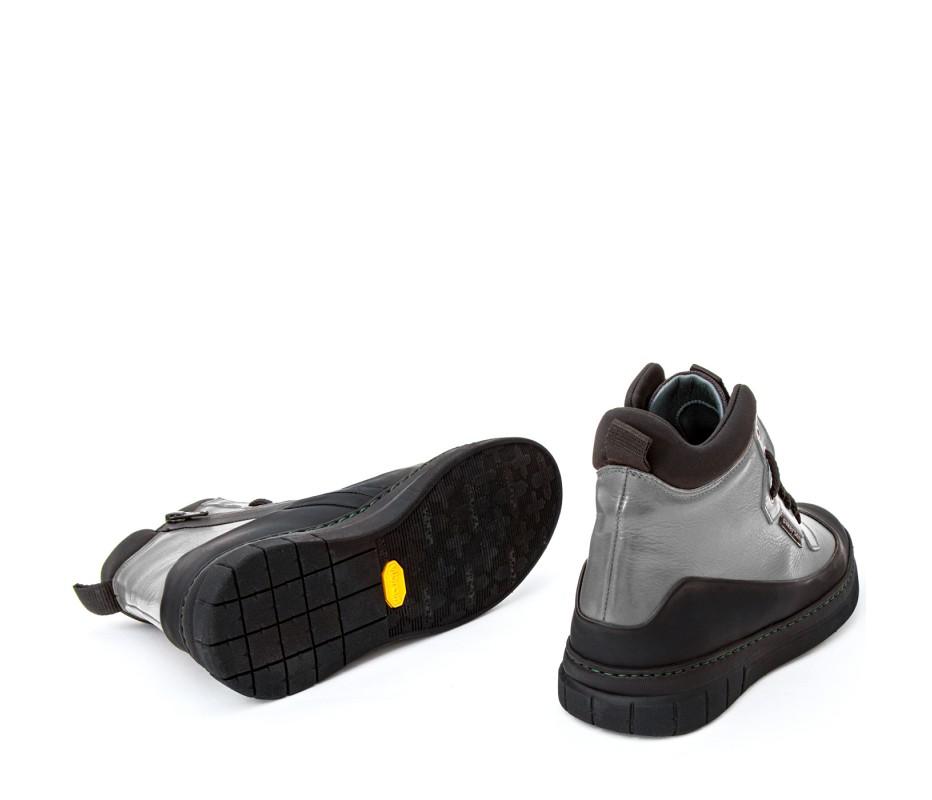 Pakerson STIVALETTO APUANE PELLE GRIGIO SMOG Promozione