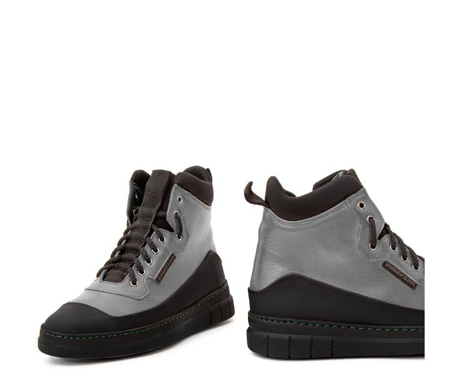 Pakerson STIVALETTO APUANE PELLE GRIGIO SMOG Promozione