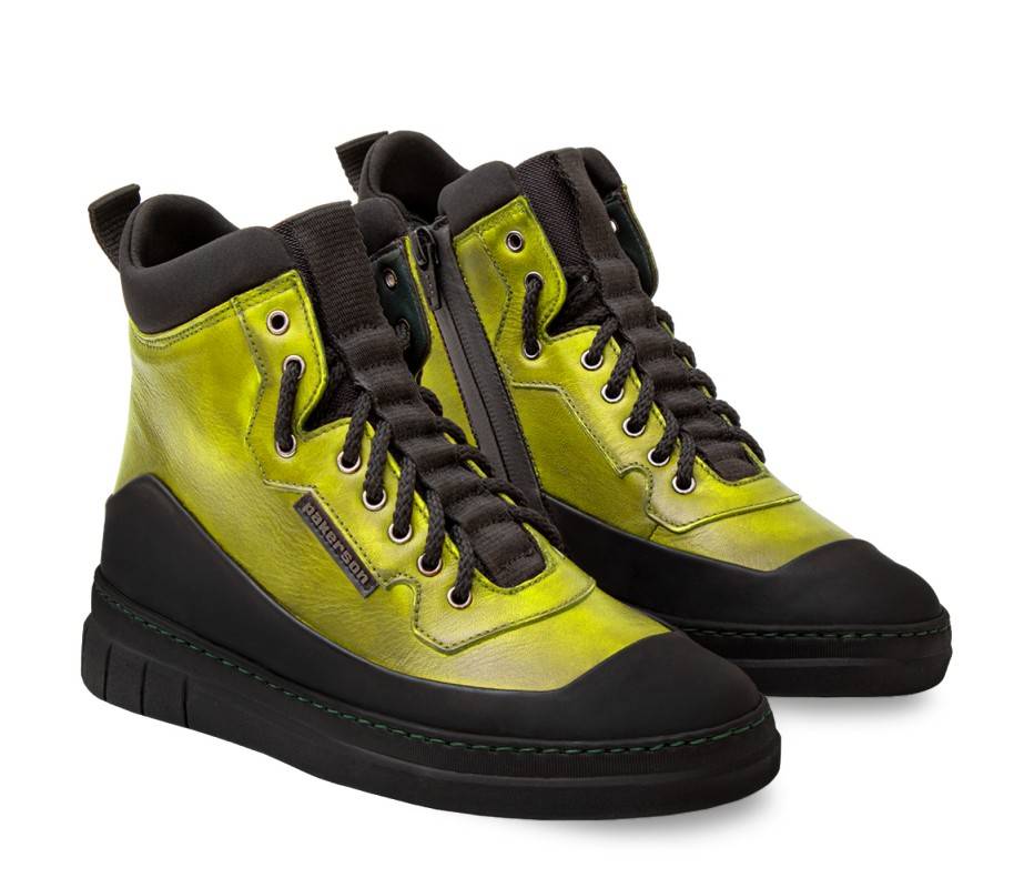 Pakerson STIVALETTO APUANE PELLE VERDE PISTACCHIO Acquista Ora