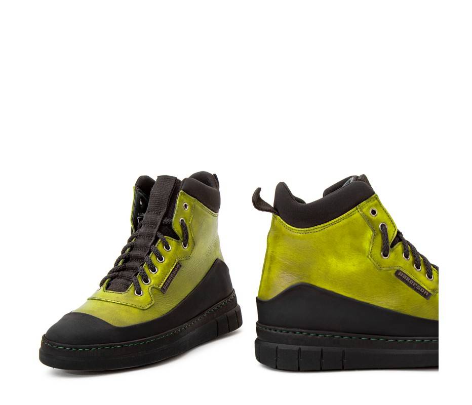 Pakerson STIVALETTO APUANE PELLE VERDE PISTACCHIO Acquista Ora