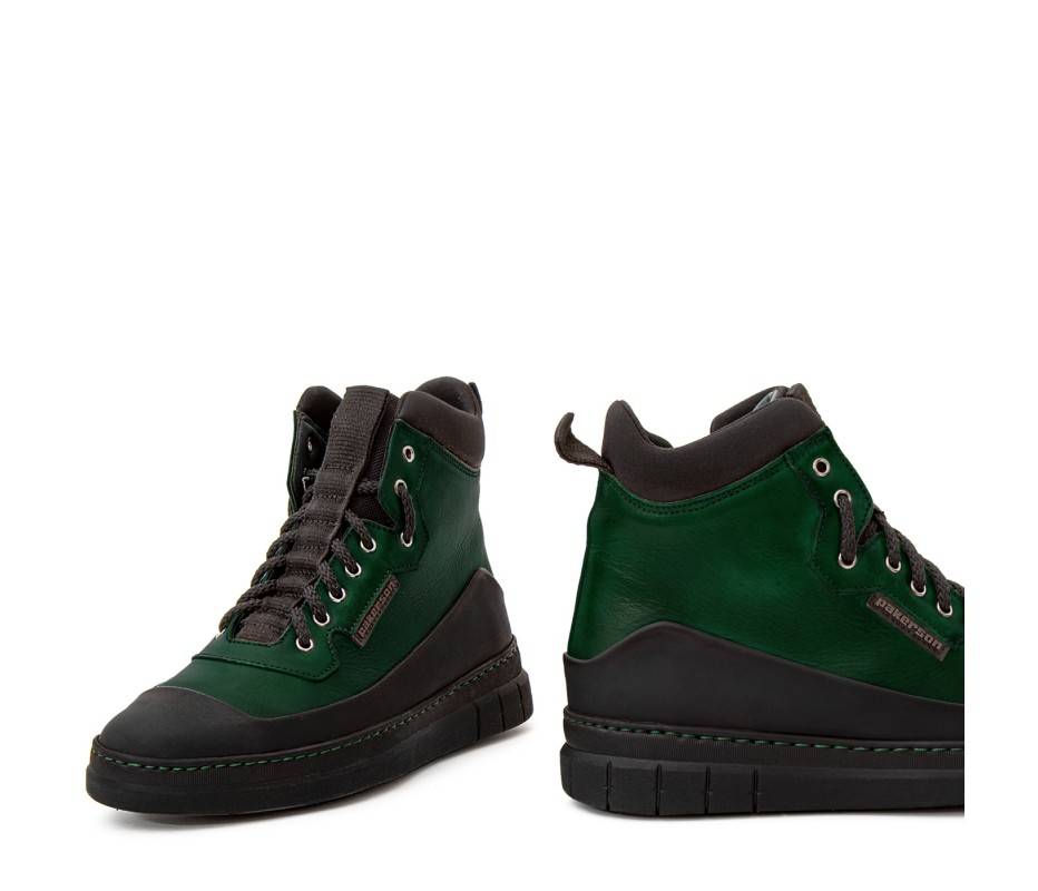 Pakerson STIVALETTO APUANE PELLE VERDE INTENSO Promozione Limitata