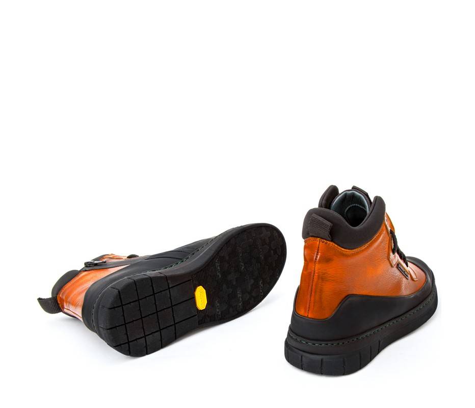 Pakerson STIVALETTO APUANE PELLE ARANCIO Offerta