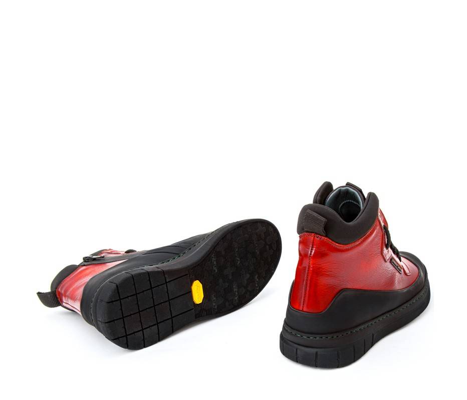 Pakerson STIVALETTO APUANE PELLE ROSSA Outlet