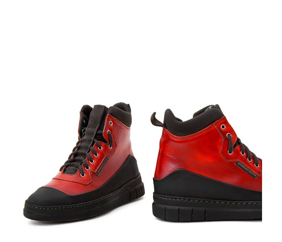 Pakerson STIVALETTO APUANE PELLE ROSSA Outlet