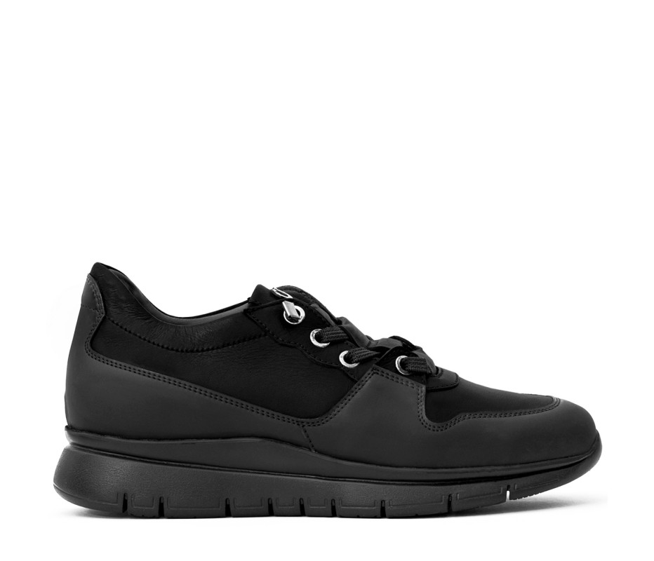 Pakerson SNEAKER AMIATA PELLE NERA