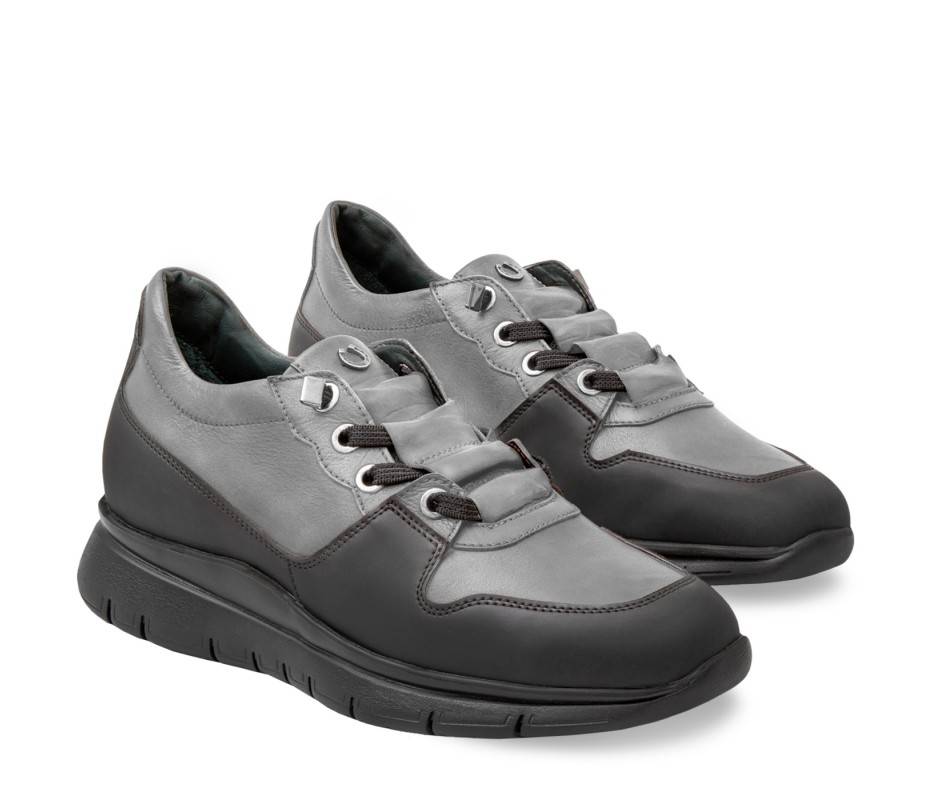 Pakerson SNEAKER AMIATA PELLE GRIGIO SMOG Offerte