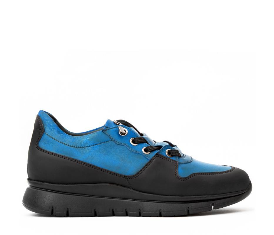 Pakerson SNEAKER AMIATA PELLE AZZURRO CIELO