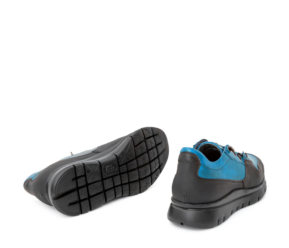 Pakerson SNEAKER AMIATA PELLE AZZURRO CIELO Vendita Calda