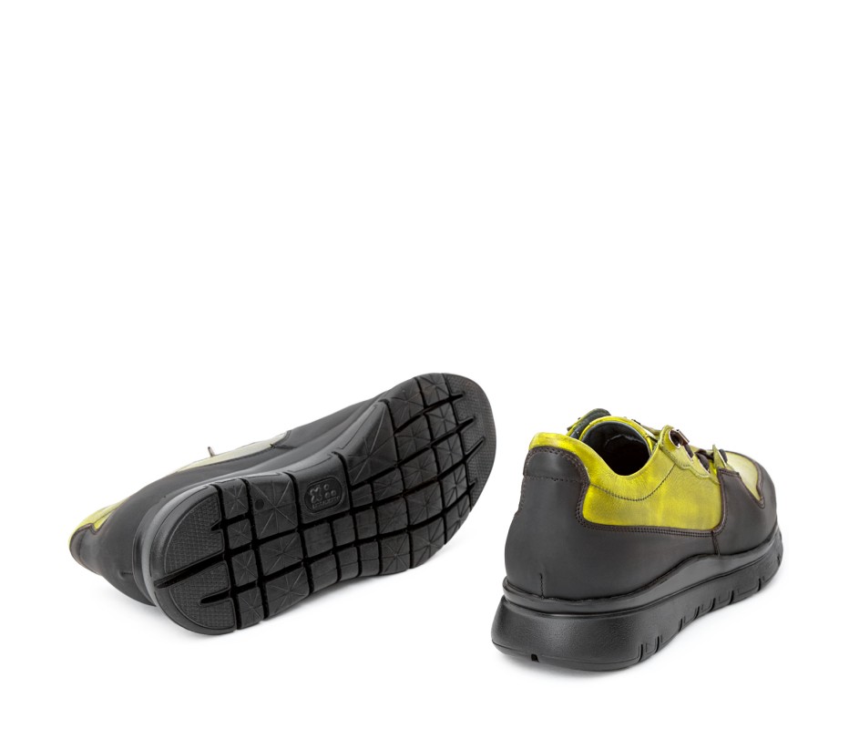 Pakerson SNEAKER AMIATA PELLE VERDE PISTACCHIO Vendita Economica