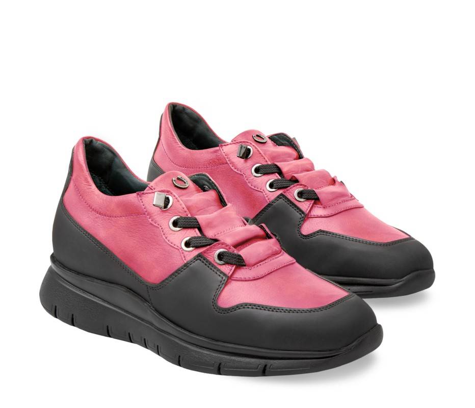 Pakerson SNEAKER AMIATA PELLE ROSA Moda