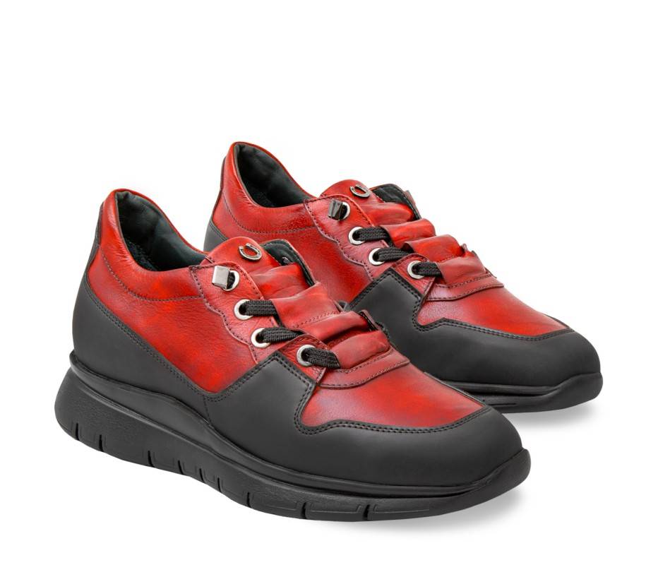 Pakerson SNEAKER AMIATA PELLE ROSSA 2025