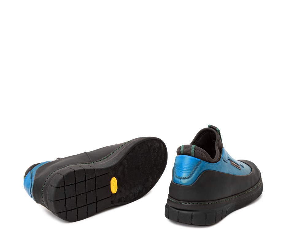Pakerson SCARPA ABETONE PELLE AZZURRO CIELO Nuovo