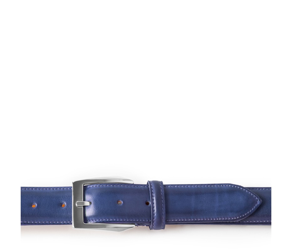 Pakerson FIBBIA CALCI PELLE BLU NAVY Convenienza