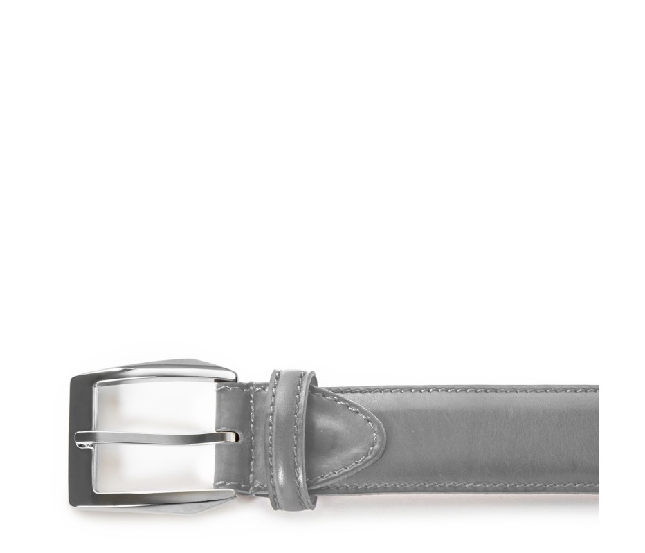 Pakerson FIBBIA CALCI PELLE GRIGIO SMOG