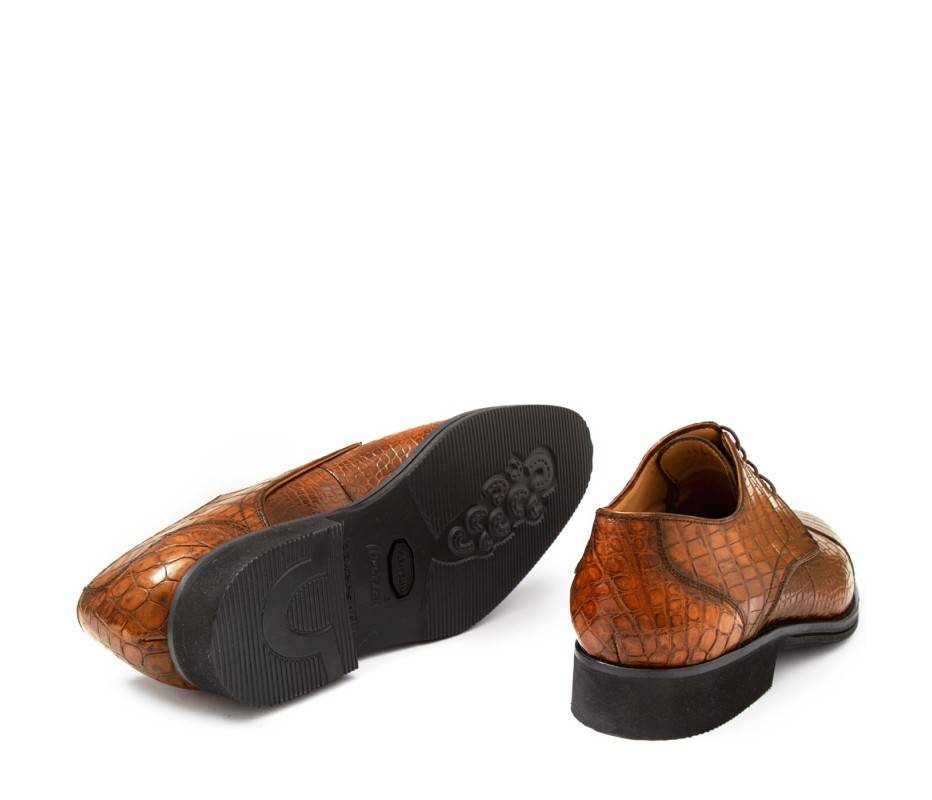 Pakerson DERBY FIRENZE ALLIGATORE MARRONE WOOD Italia